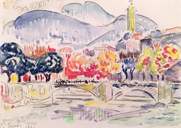 Le Paillon, Nice, 1921